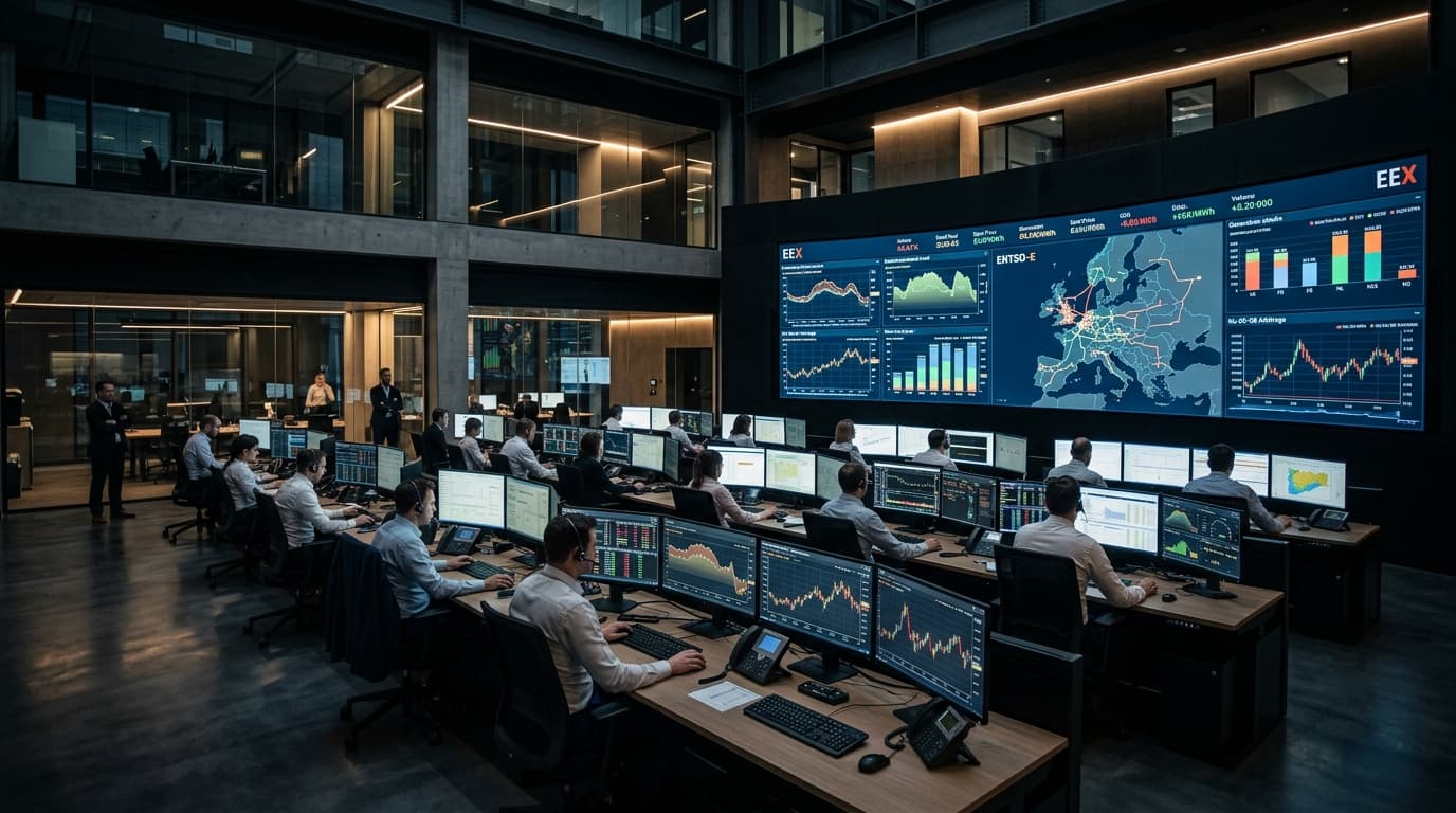 HelpVolt Energy Trading Operations Center